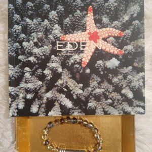 New, Jewel Prayer Bracelet  with Unlined Notebook